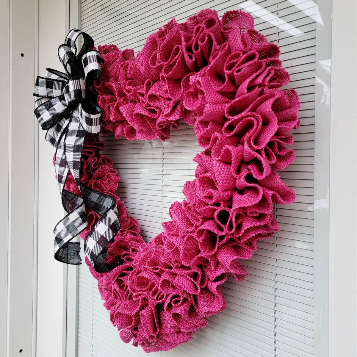 22" Valentines Day Wreath For Front Door Decor