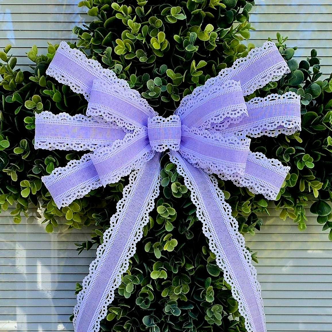 EASTER CROSS WREATH For Front Door, Double Door Wreaths, Memorial, Year Round, Religious Wall Decor, Christian Church, Christianity Gift