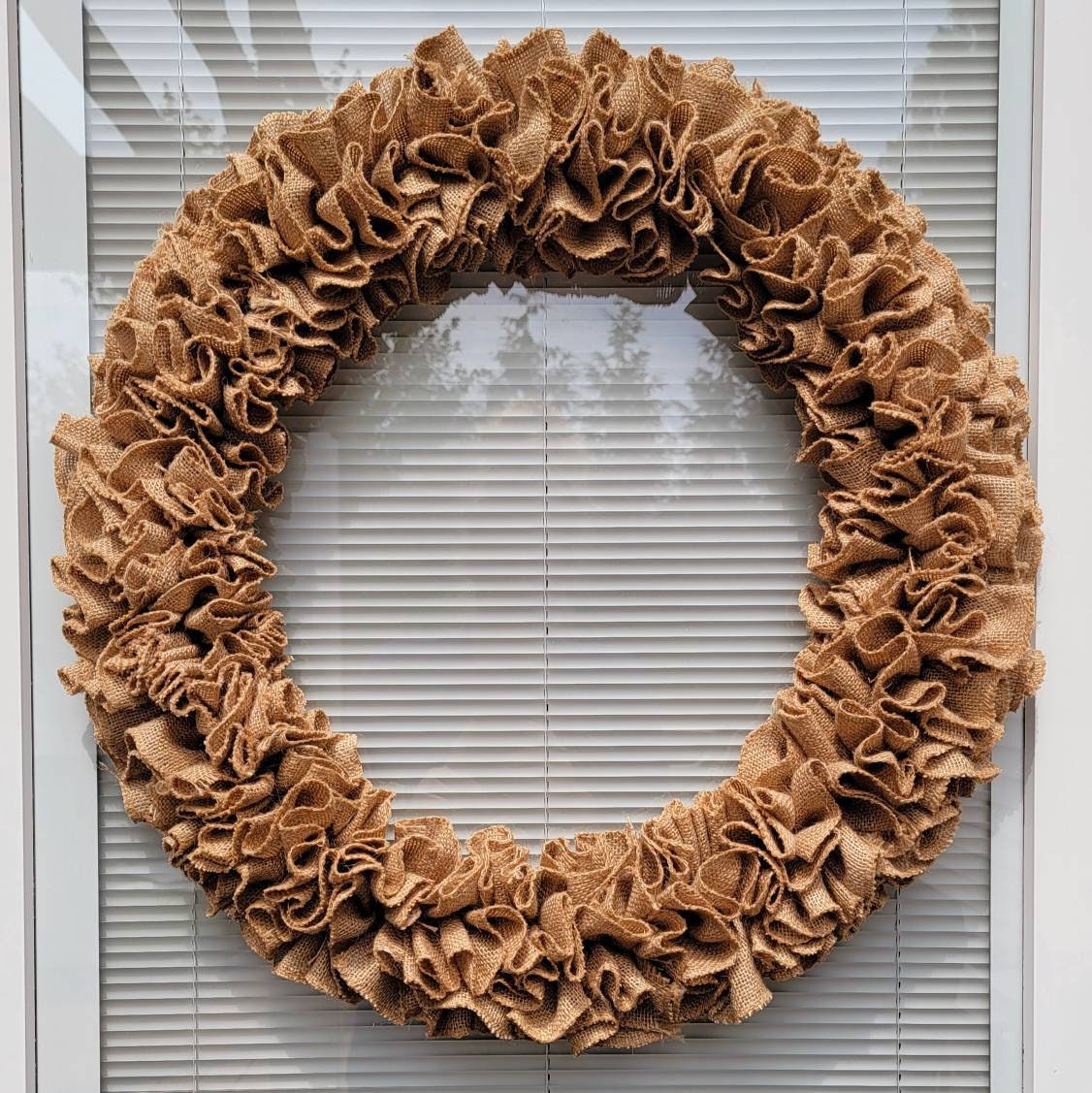 XL Welcome Yall Burlap Front Door Wreath For Your Outdoor Year Round Everyday Home Decor Seasonal Decorations & Unique Housewarming Gifts