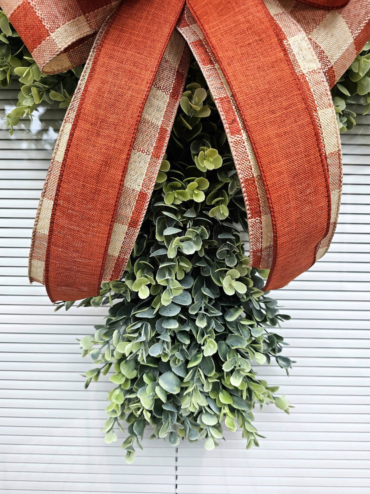 Boxwood Cross Wreath for Front Door, Farmhouse Religious Decor, Easter & Lent Cross Wreaths, Christian Door Hanger