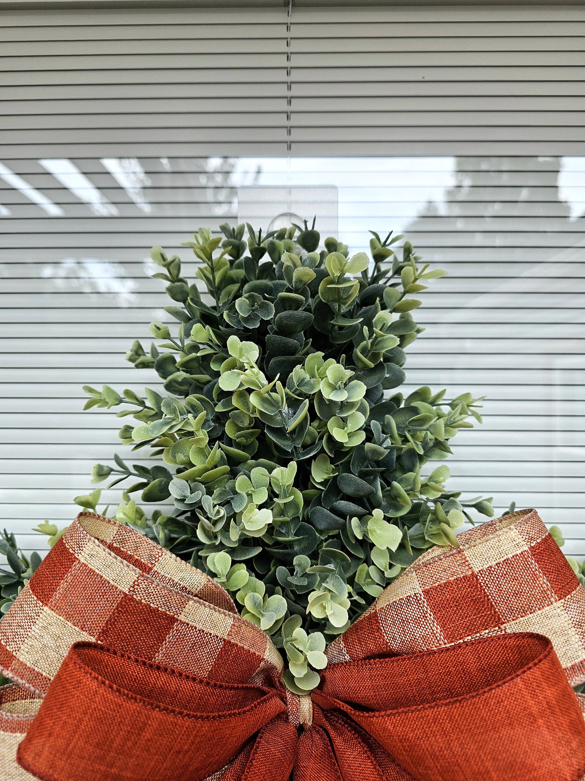 Boxwood Cross Wreath for Front Door, Farmhouse Religious Decor, Easter & Lent Cross Wreaths, Christian Door Hanger