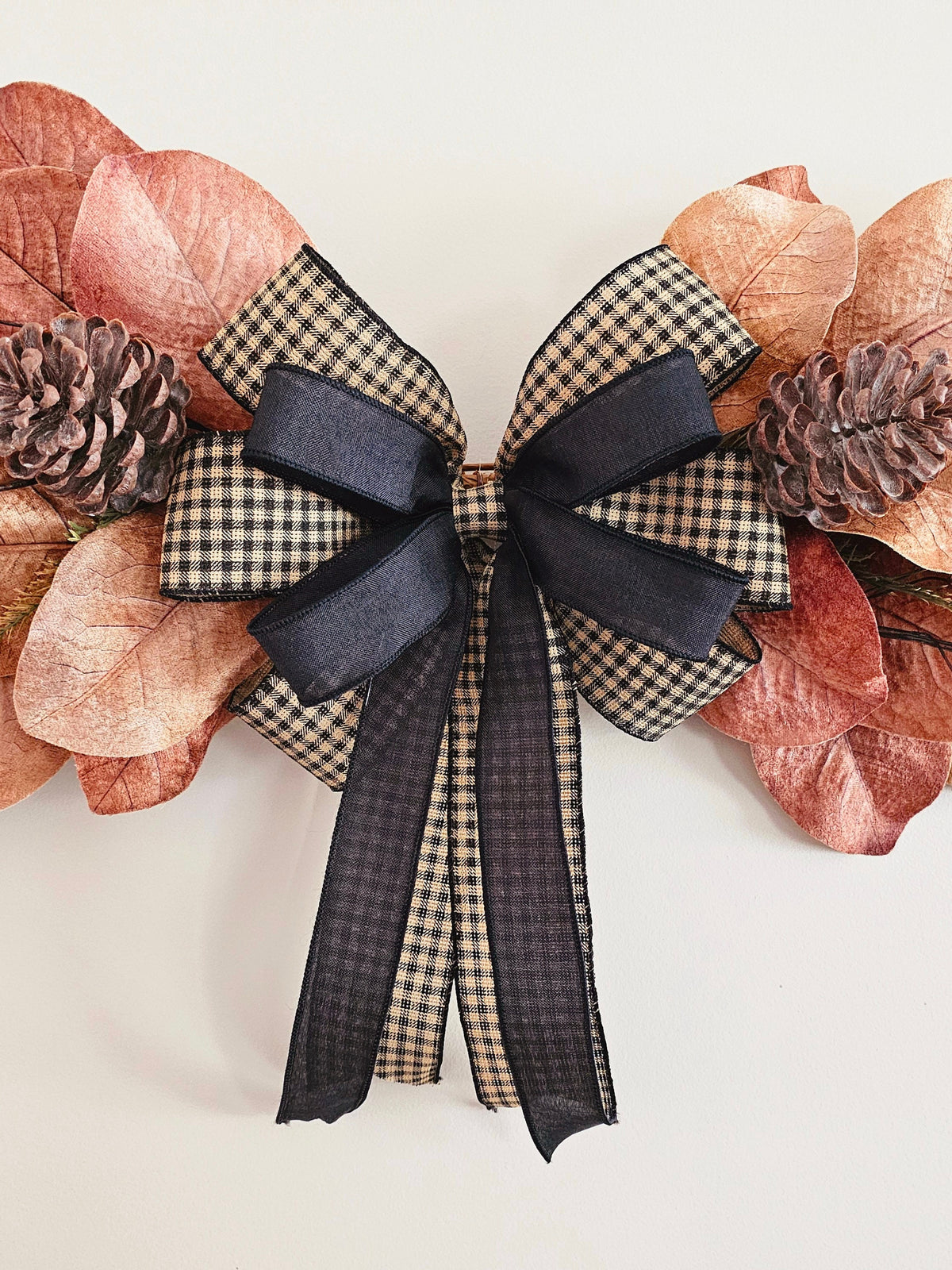 Fall Wreath Swag For Above Front Door, Indoor Outdoor Extra Large Seasonal Home Decoration, Autumn  Decor, Housewarming Gift
