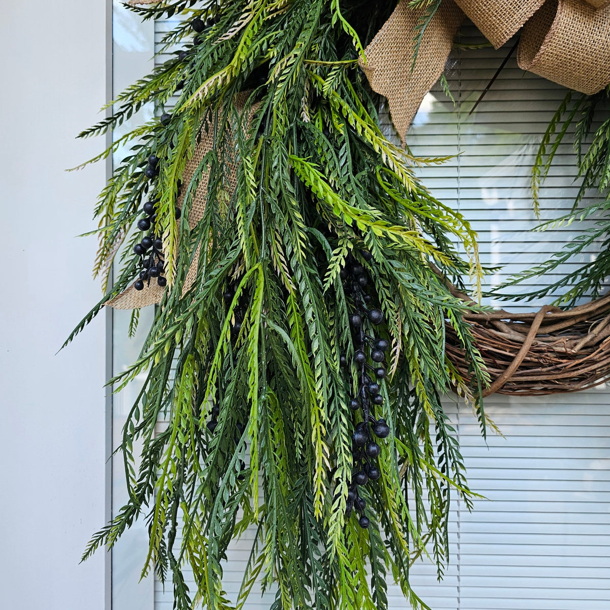 Year Round Wreath, Everyday Wreaths, Hydrangea Wreath, Front Door Wreaths, Farmhouse Decor, Housewarming Gift, Unique, Home Decor