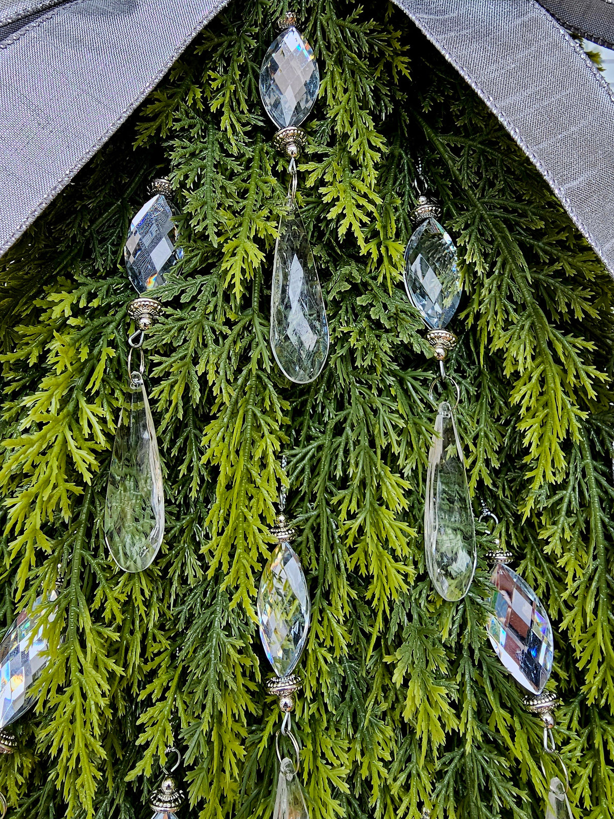 Large Christmas Wreath For Front Door Outdoor Holiday Porch Decor Xmas Decoration
