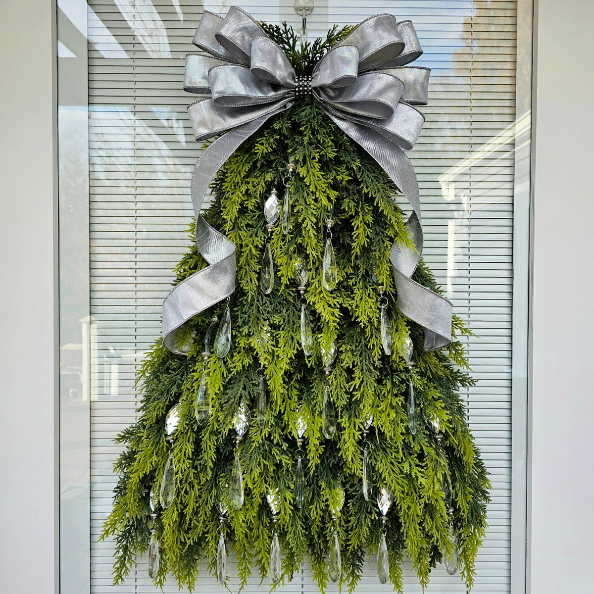 Large Christmas Wreath For Front Door Outdoor Holiday Porch Decor Xmas Decoration