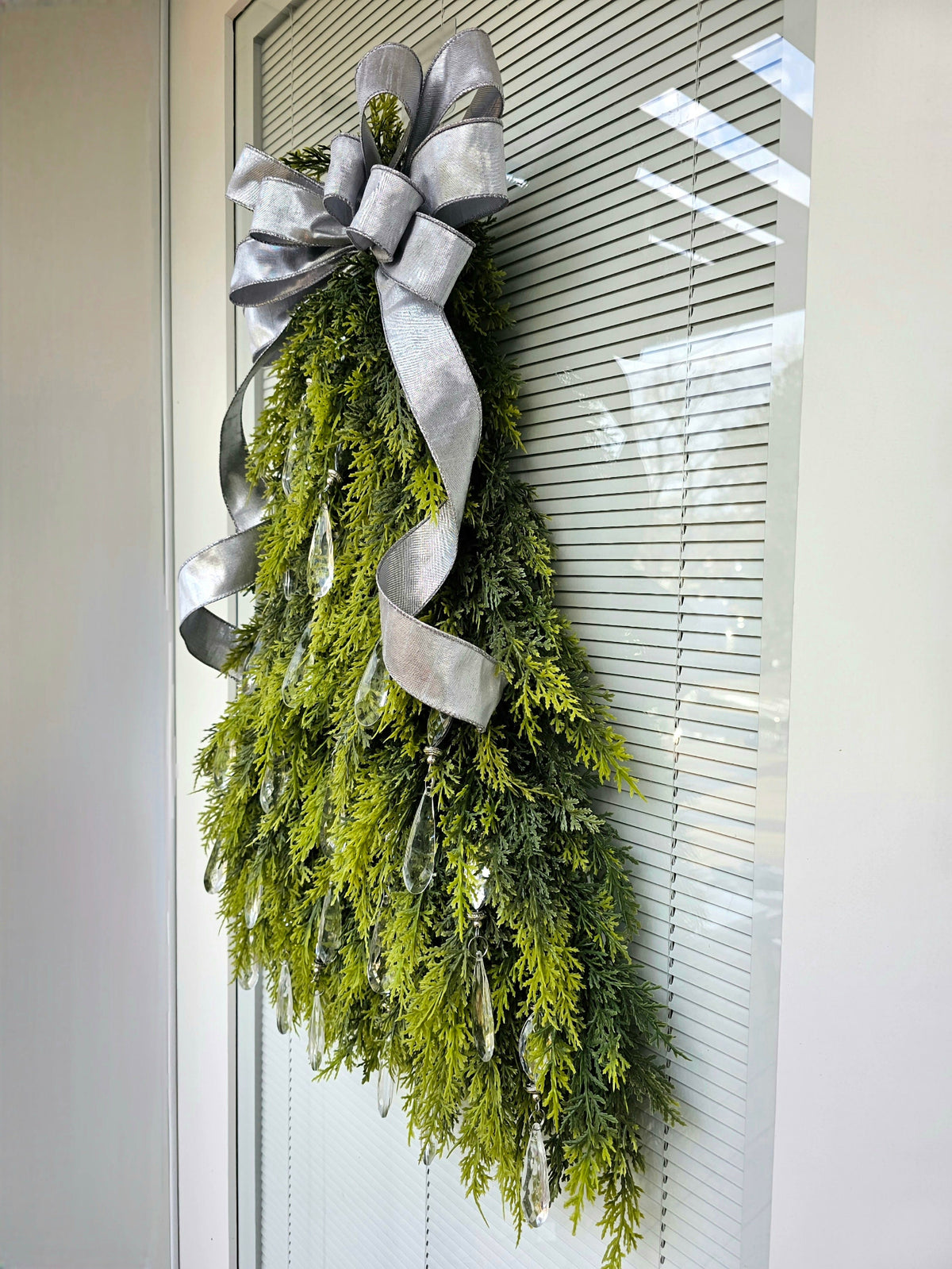 Large Christmas Wreath For Front Door Outdoor Holiday Porch Decor Xmas Decoration