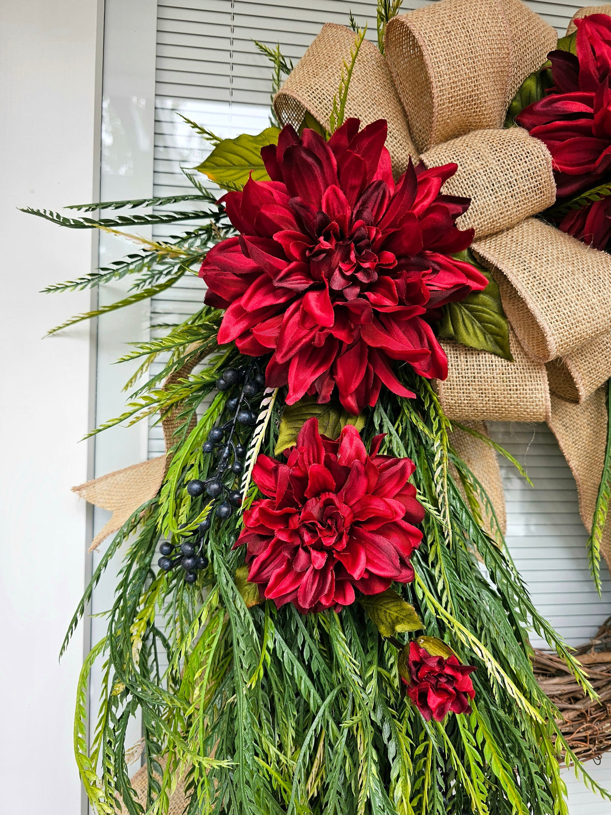 Year Round Wreath, Everyday Wreaths, Hydrangea Wreath, Front Door Wreaths, Farmhouse Decor, Housewarming Gift, Unique, Home Decor,