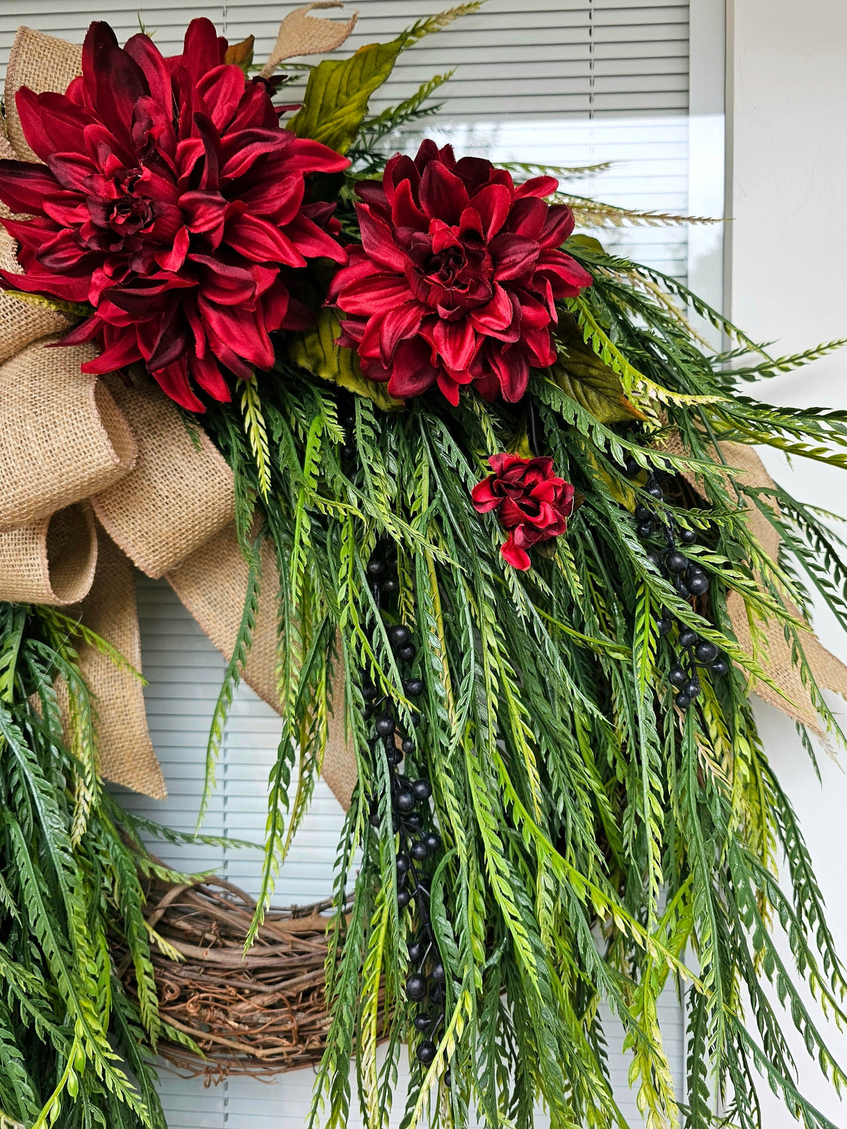 Year Round Wreath, Everyday Wreaths, Hydrangea Wreath, Front Door Wreaths, Farmhouse Decor, Housewarming Gift, Unique, Home Decor,