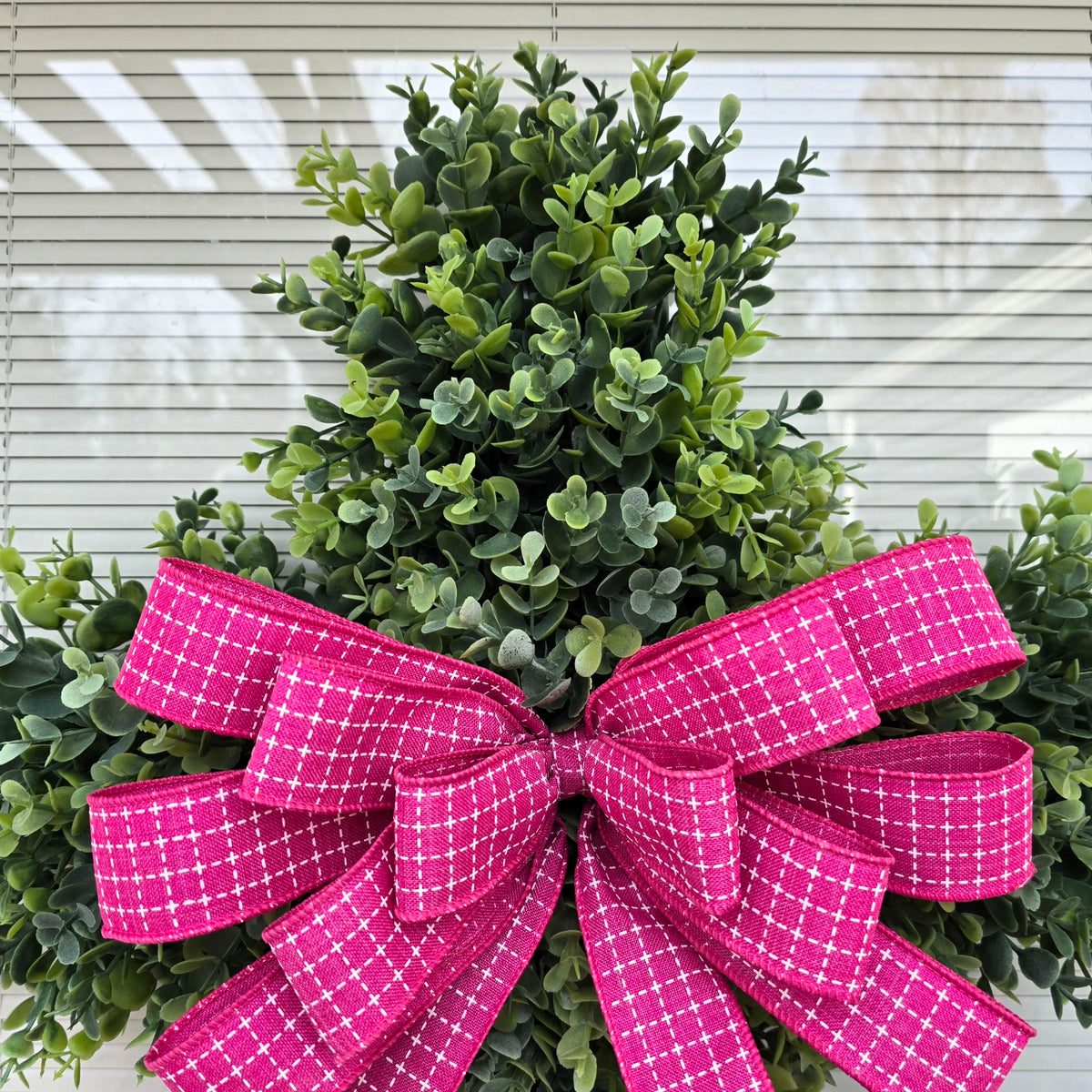 EASTER CROSS WREATH For Front Door, Double Door Wreaths, Memorial, Year Round, Religious Wall Decor, Christian Church, Christianity Gift