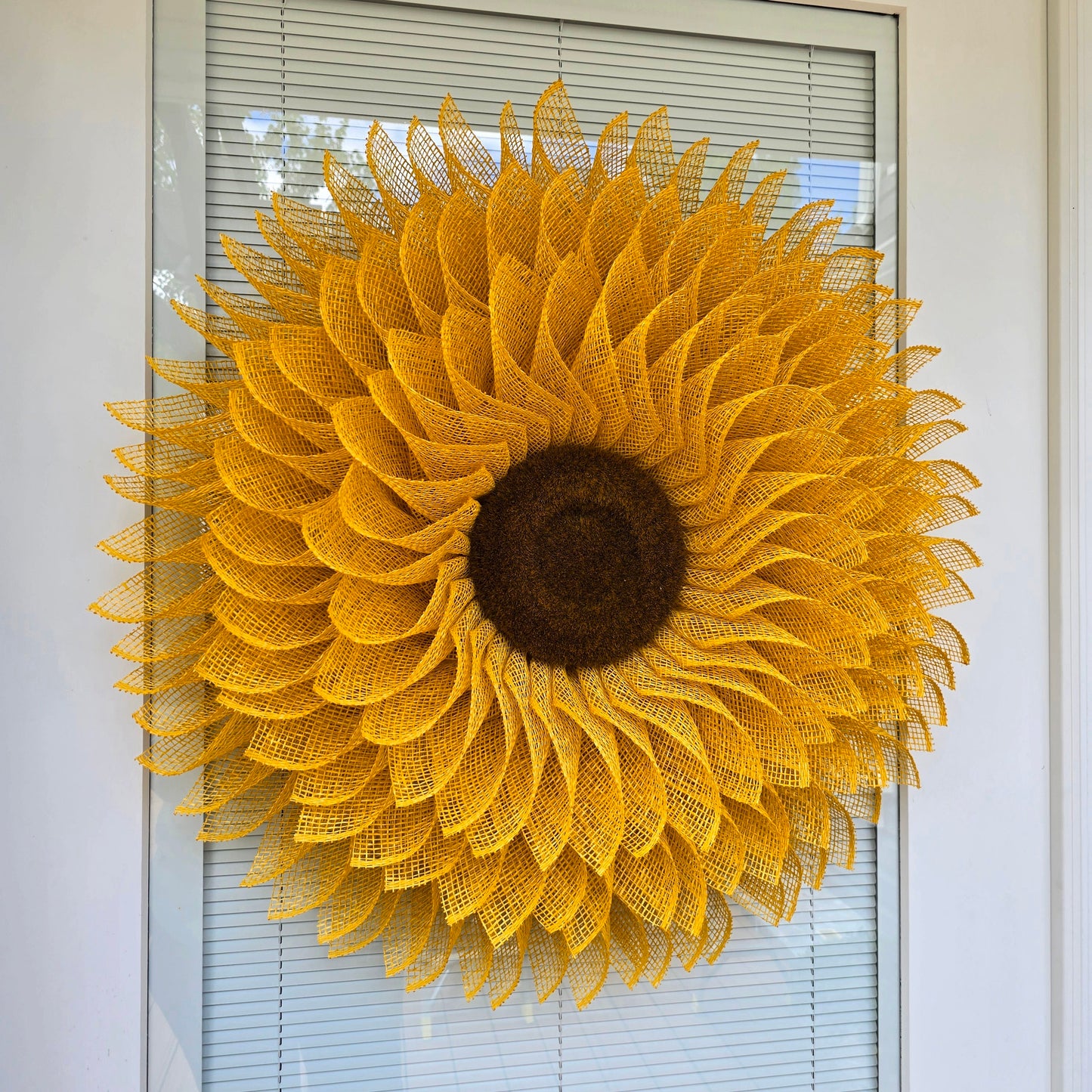 Sunflower Wreath For Front Door