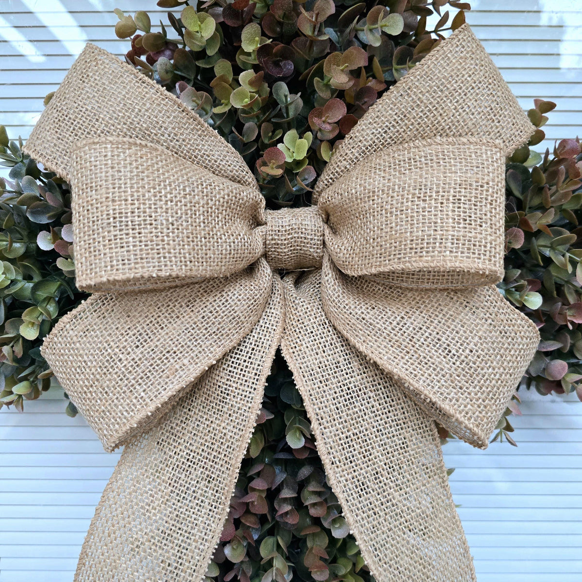 Boxwood Cross Wreath for Front Door, Farmhouse Religious Decor, Easter & Lent Cross Wreaths, Christian Door Hanger