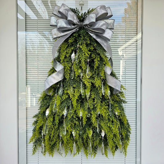 Large Christmas Wreath For Front Door Outdoor Holiday Porch Decor Xmas Decoration