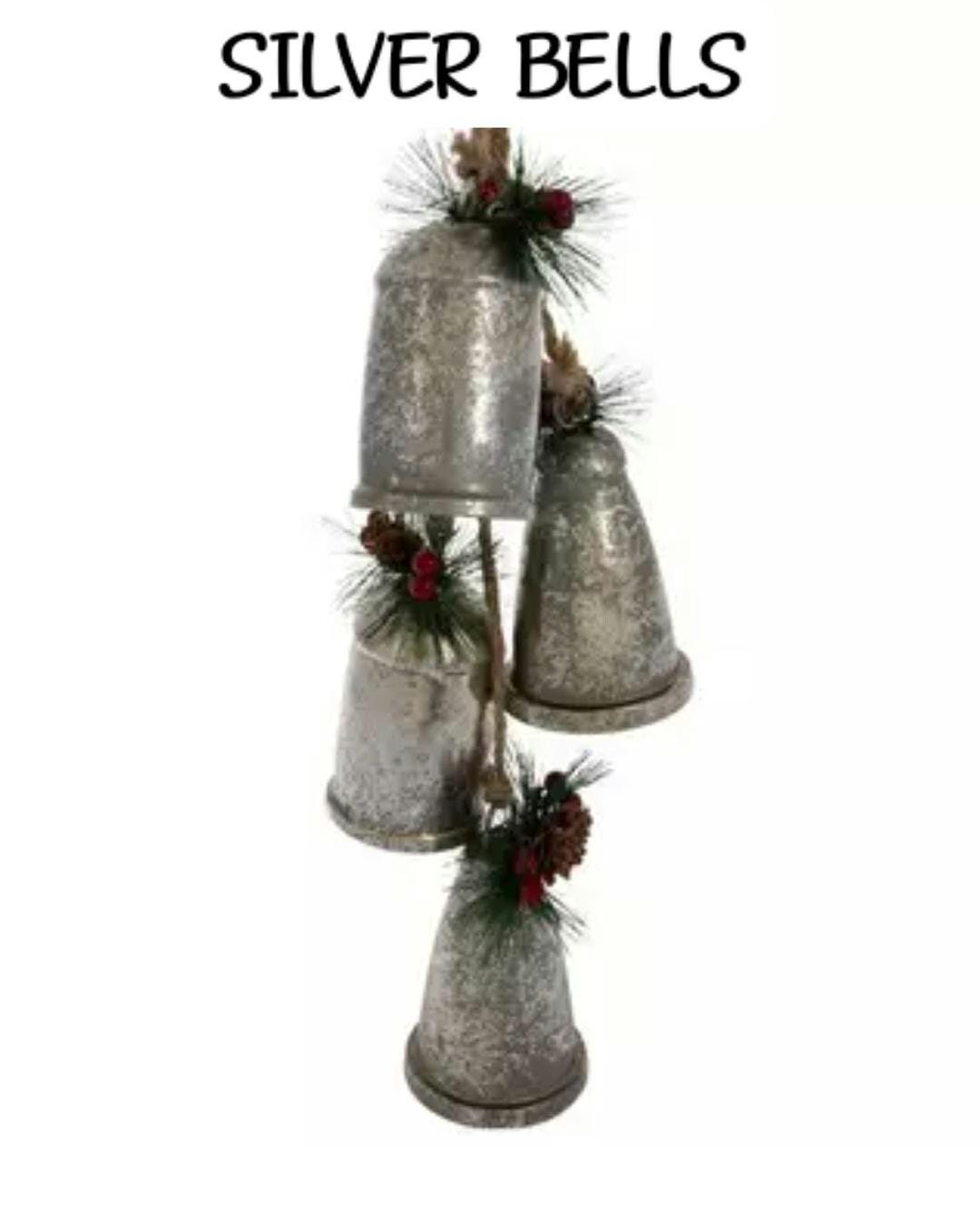 Traditional Christmas Wreath For Front Door, Double Doors Wreaths, Outdoor Extra Large Xmas Swag, XL Holiday Teardrop & Bells, Home Gifts