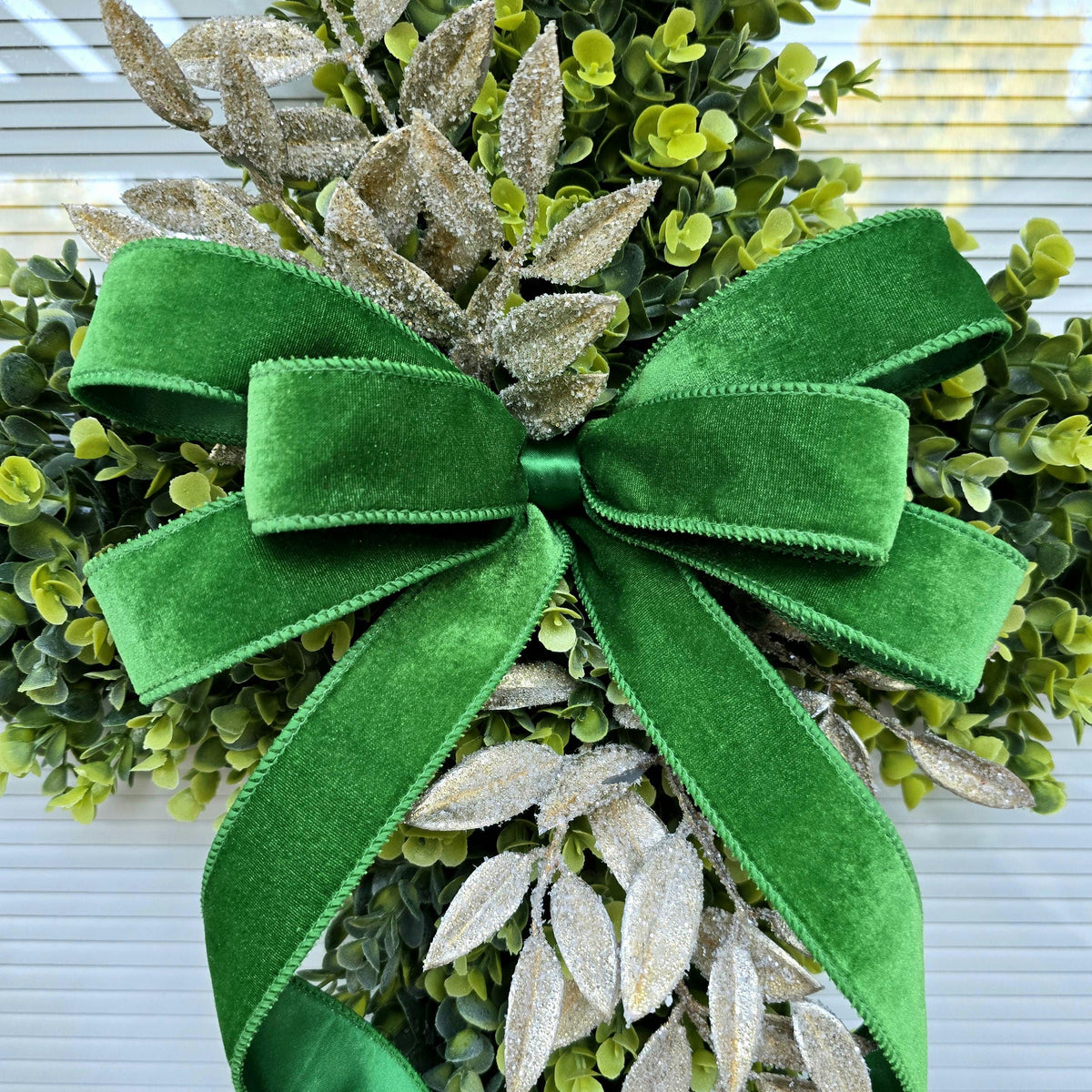 Christmas Cross Wreath for Front Door, Teardrop Swag, Christian Christmas Decor, Religious Door Wreath, Double Door Wreaths