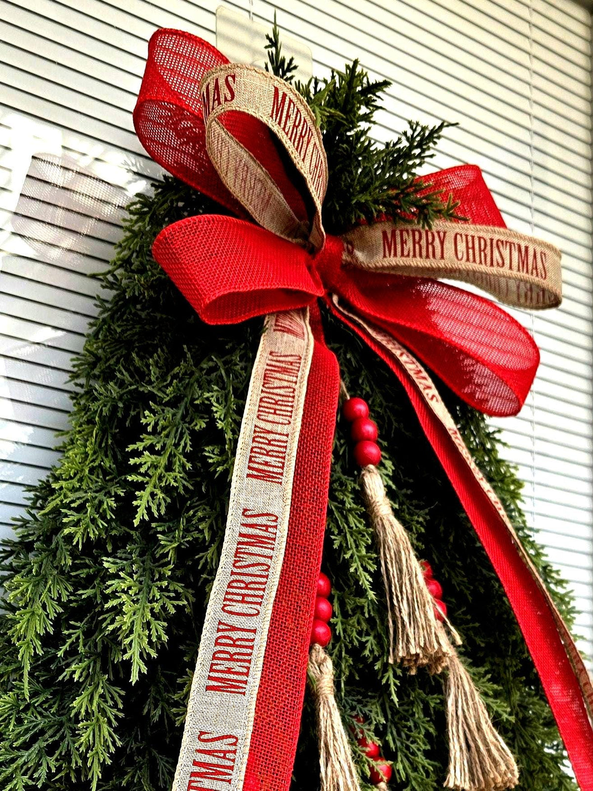 Christmas Wreath For Front Door Outdoor Holiday Decor