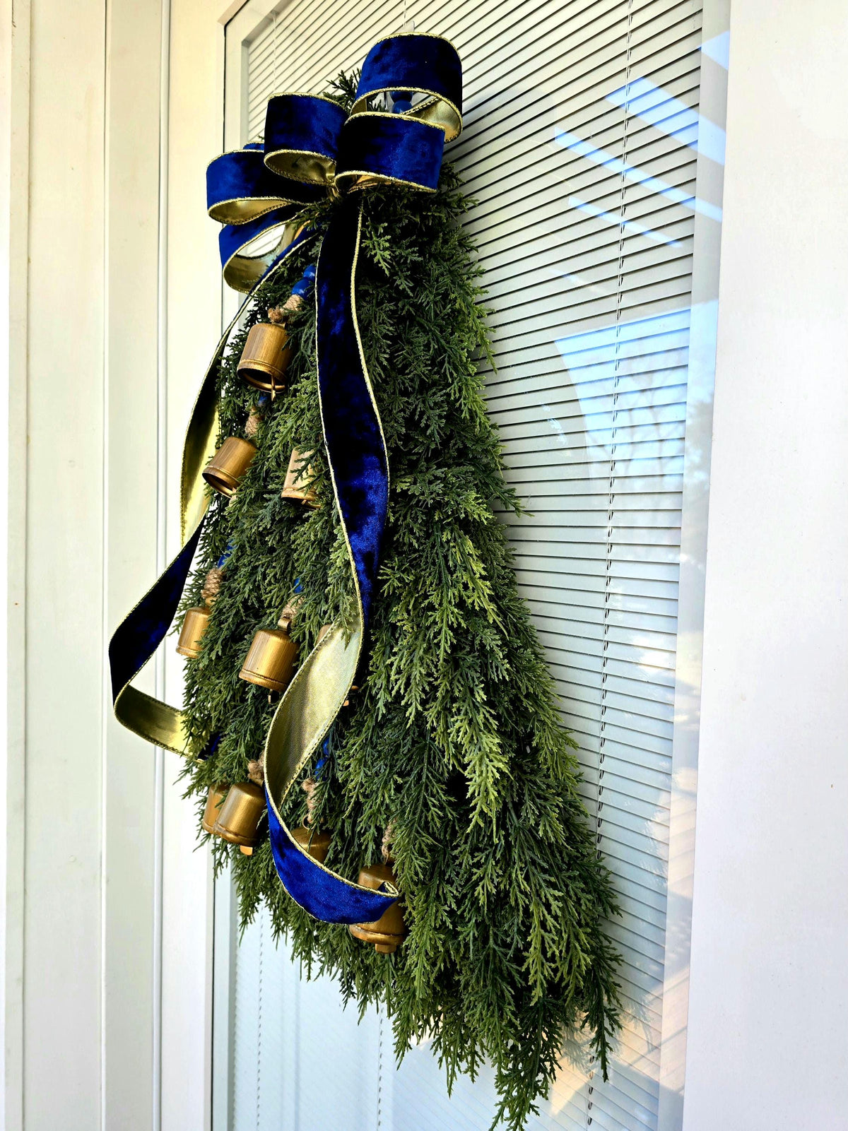 Christmas Wreath For Front Door Outdoor Holiday Xmas Porch Decor
