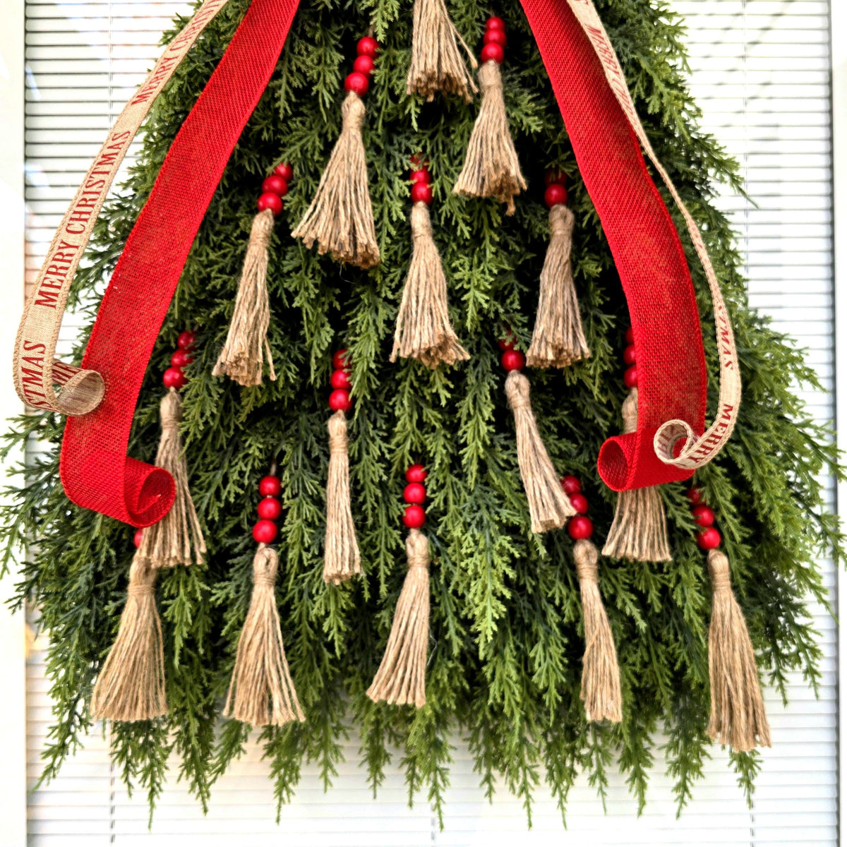Christmas Wreath For Front Door Outdoor Holiday Decor