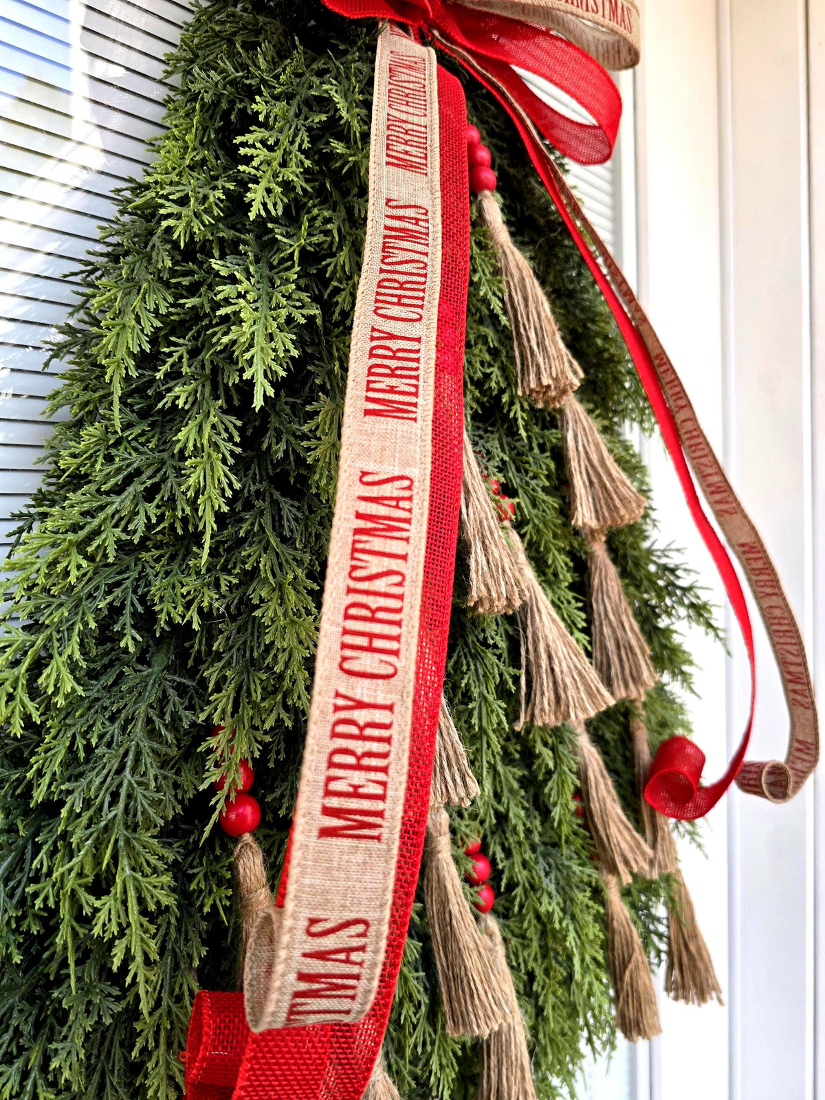 Christmas Wreath For Front Door Outdoor Holiday Decor