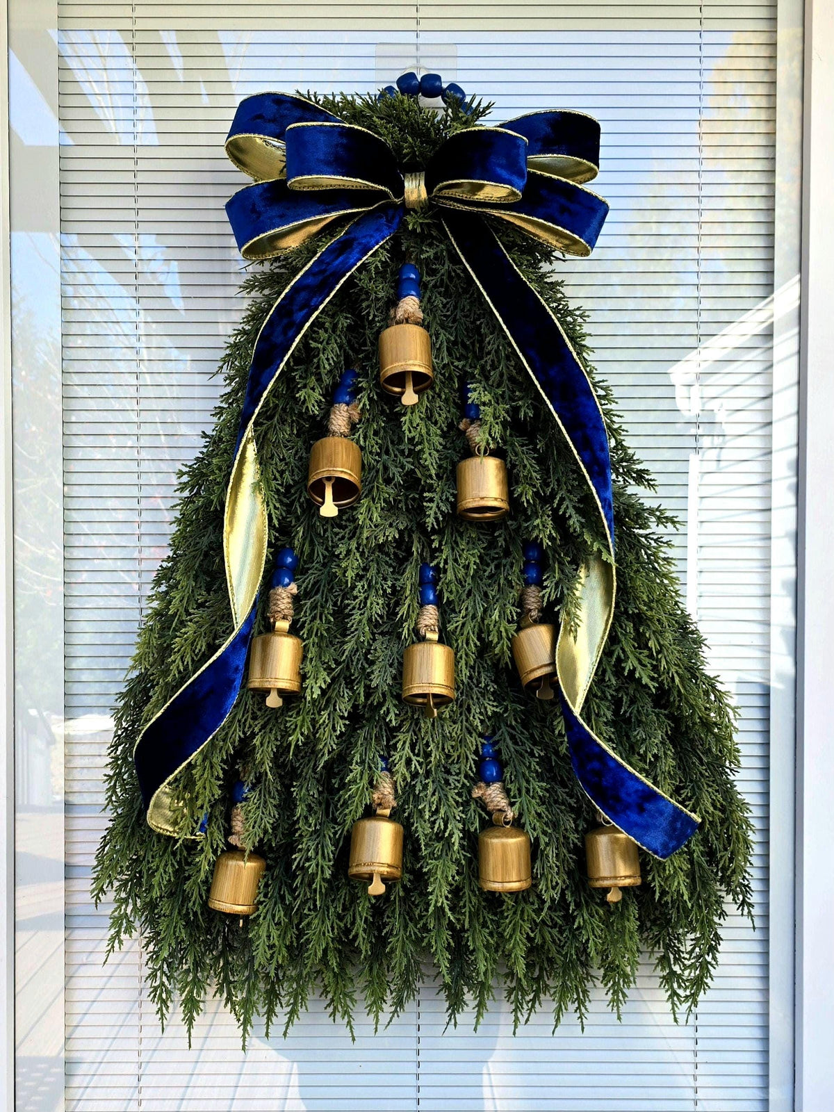 Christmas Wreath For Front Door Outdoor Holiday Xmas Porch Decor