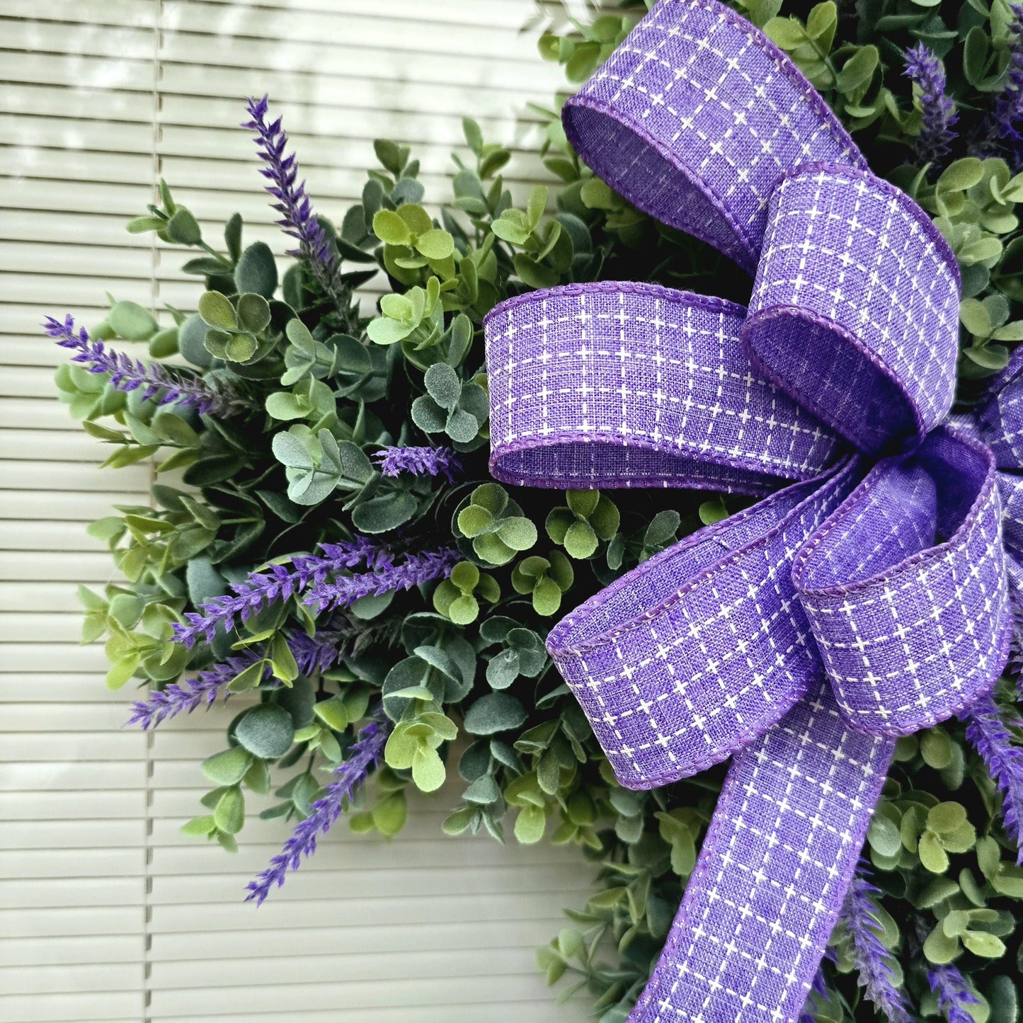 Easter Cross Wreath For Front Door Double Doors Wreaths Christian Decor Lent Swag Church Wall Decoration Lenten Religious Greenery Home Gift