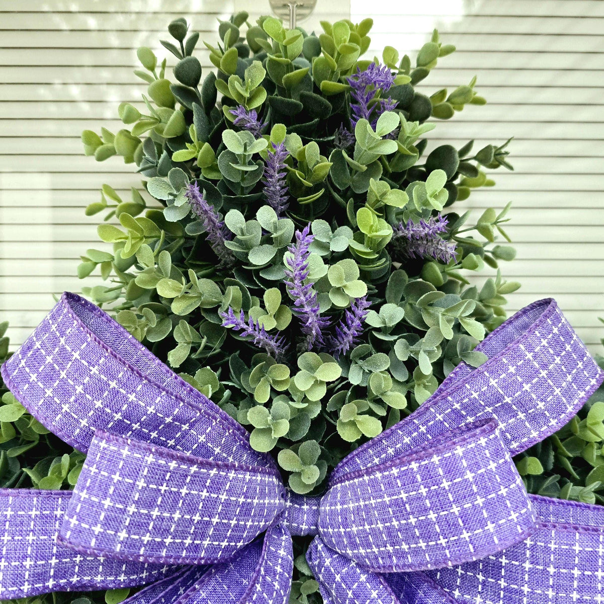 EASTER CROSS WREATH For Front Door, Double Door Wreaths, Memorial, Year Round, Religious Wall Decor, Christian Church, Christianity Gift
