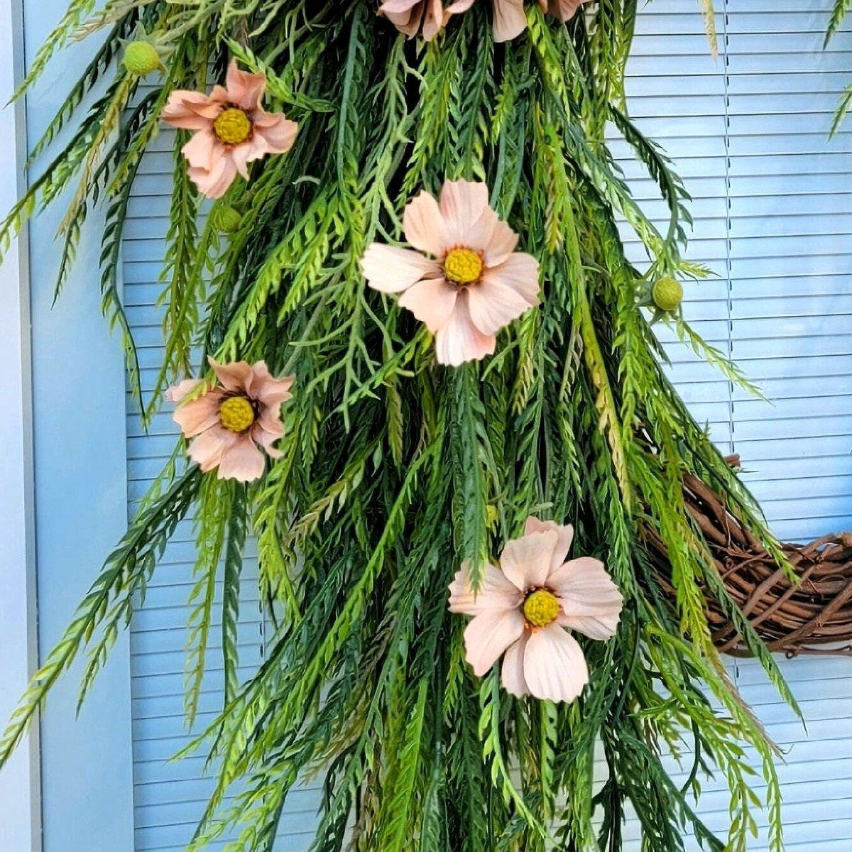 Hydrangea Wreath for Front Door: Year-Round Cascading Floral Decor