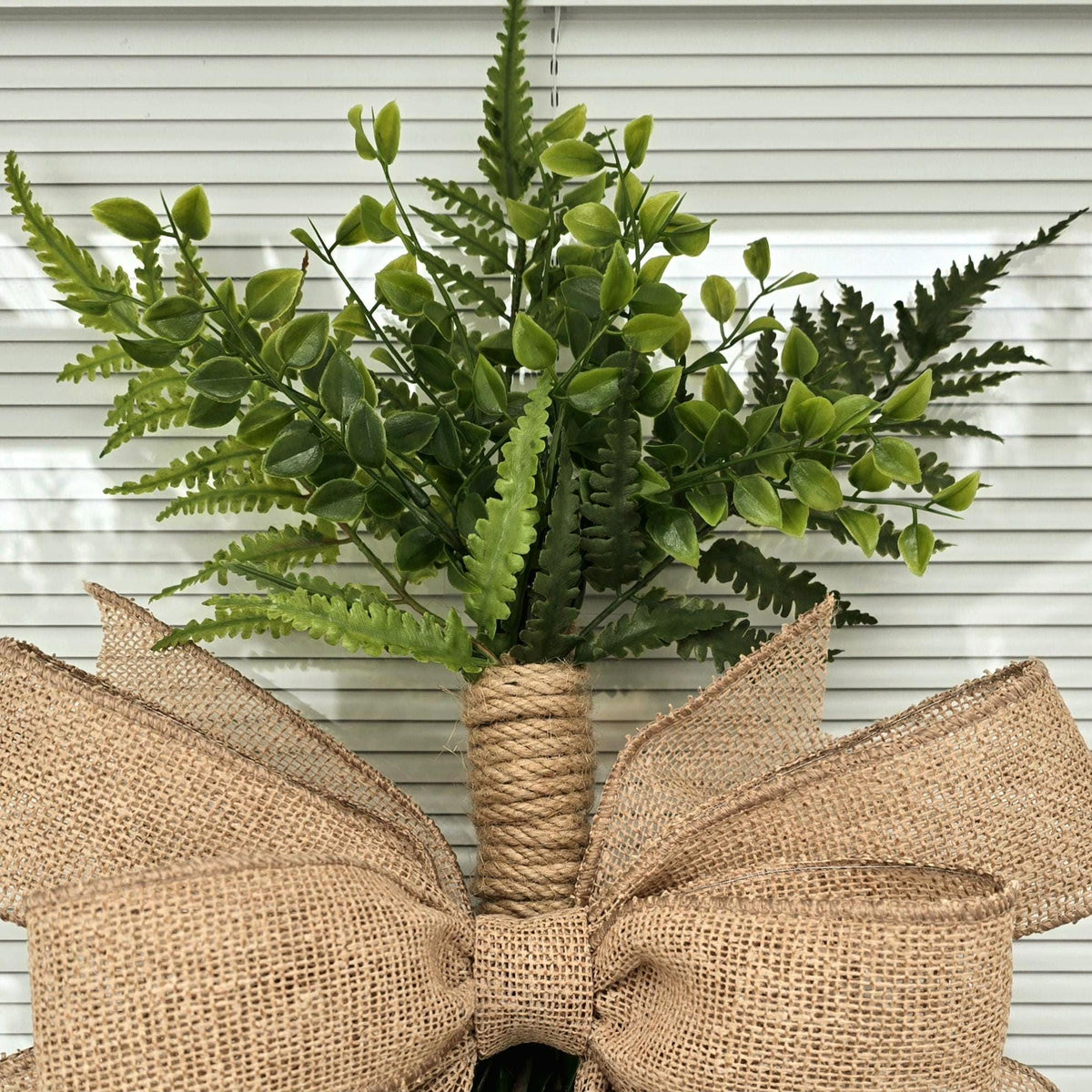 Double Door Wreaths, Year Round Wreath For Front Door, Rustic Farmhouse Porch Decor