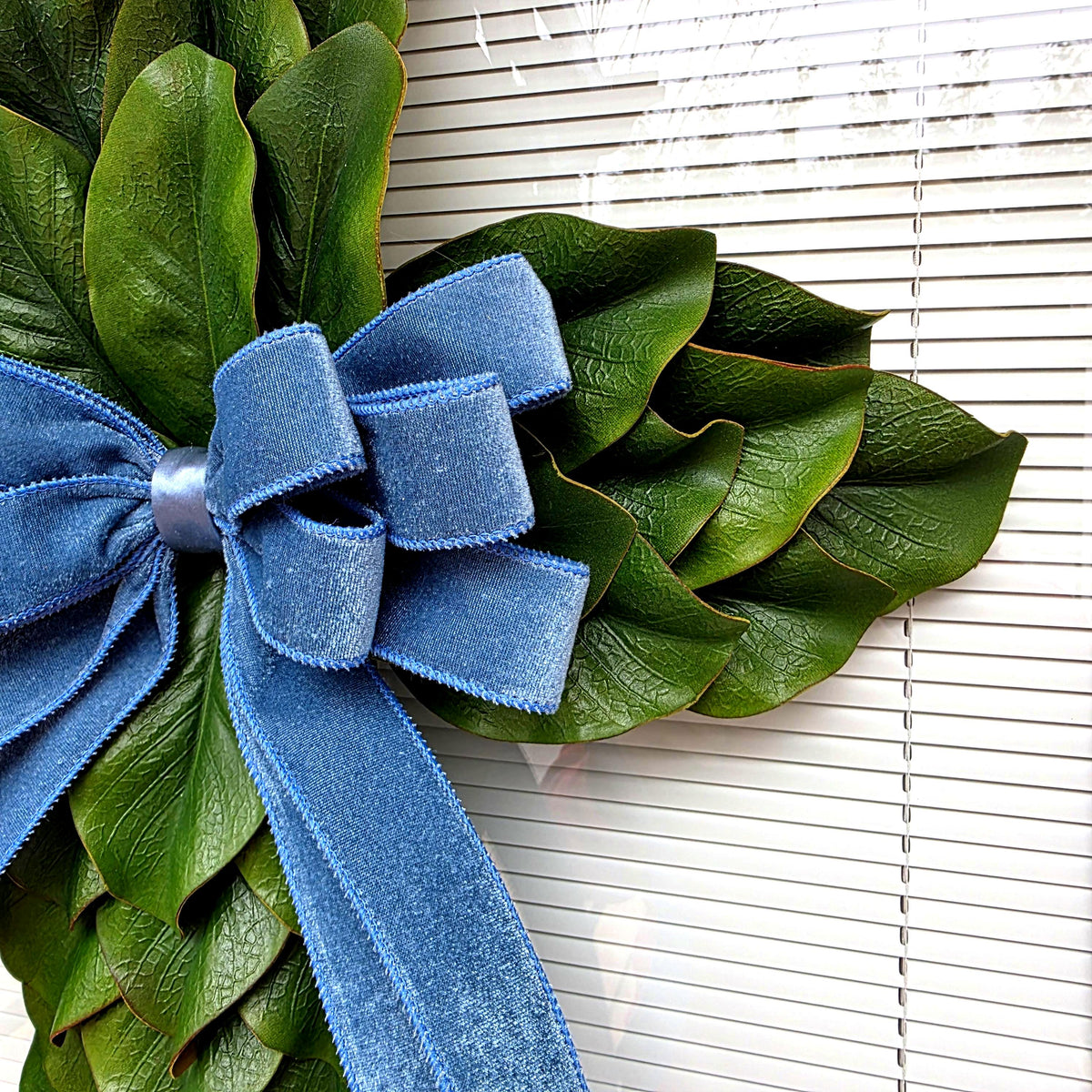 Magnolia Leaf Cross Wreath for Front Door, Farmhouse Religious Decor, Jesus Easter & Lent Cross Wreaths, Christian Door Hanger
