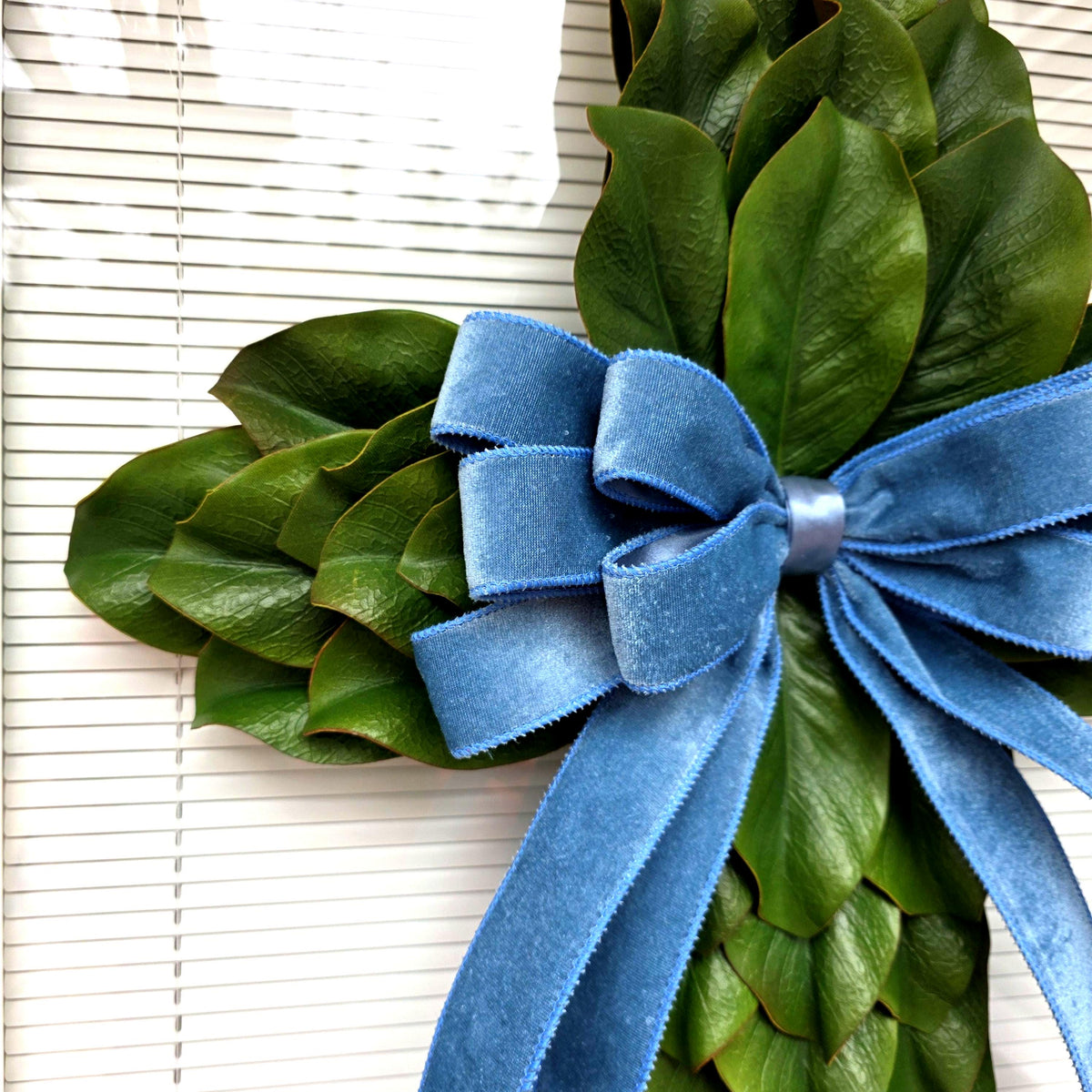 Magnolia Leaf Cross Wreath for Front Door, Farmhouse Religious Decor, Jesus Easter & Lent Cross Wreaths, Christian Door Hanger