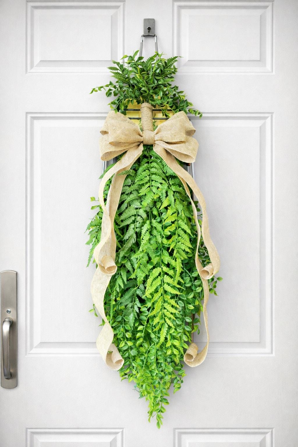 Year Round Wreath, Everyday Wreaths, Double Door Wreaths, Front Door Wreaths, Farmhouse Decor, Housewarming Gift, Unique, Large Swag