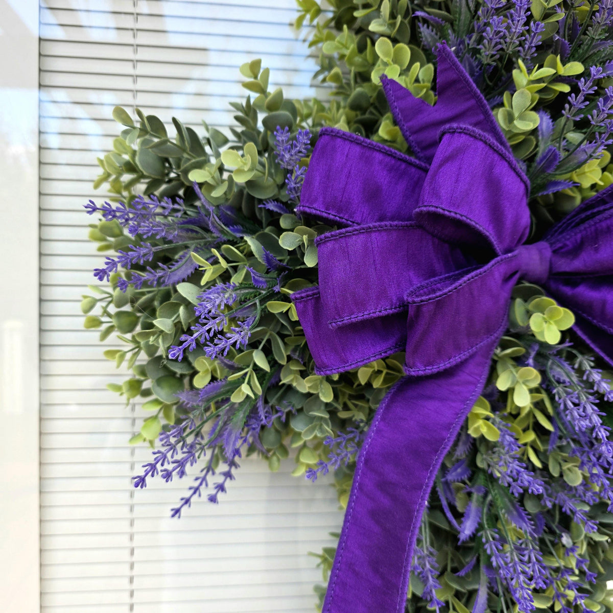 EASTER CROSS WREATH For Front Door, Double Door Wreaths, Memorial, Year Round, Religious Wall Decor, Christian Church, Christianity Gift