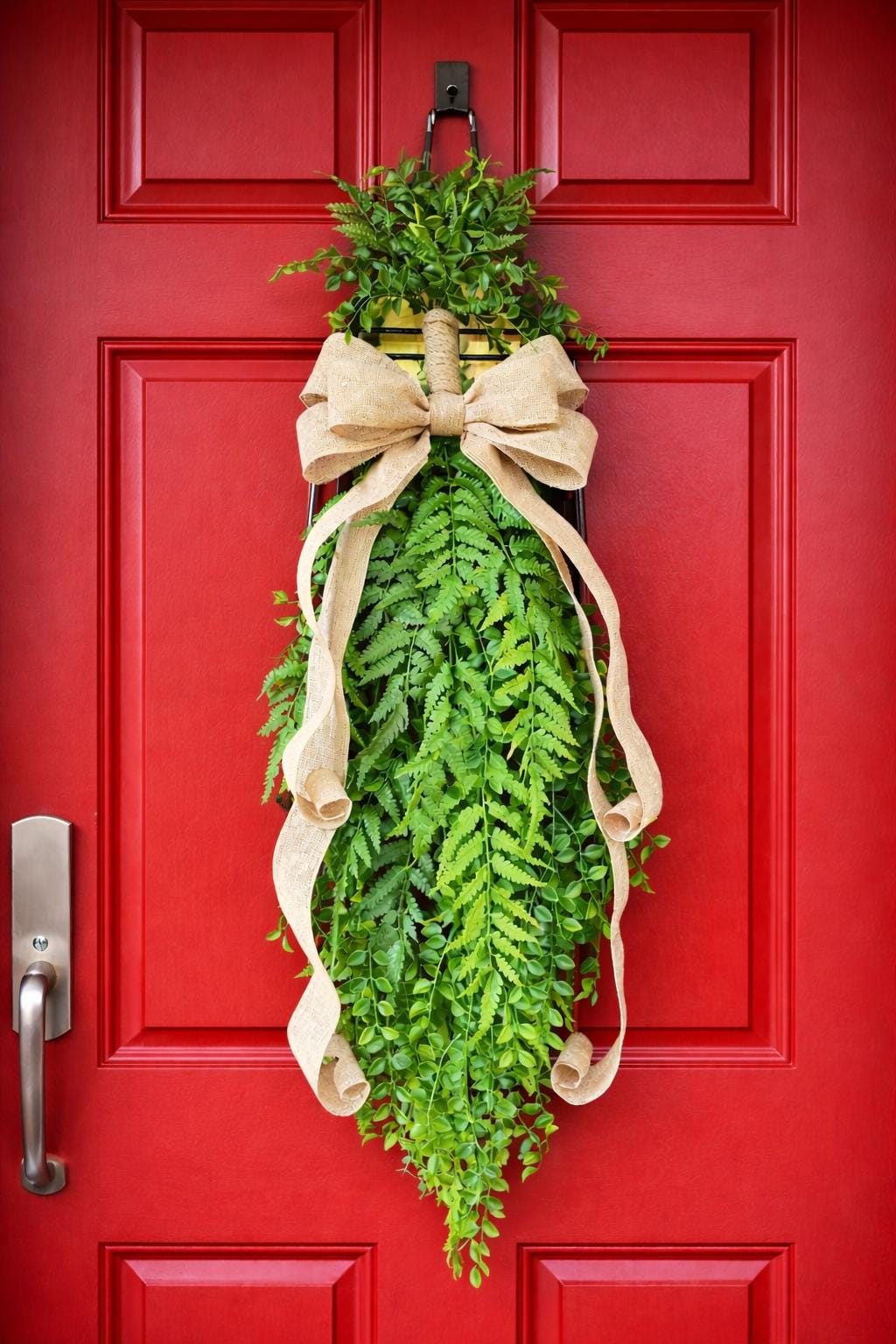 Year Round Wreath, Everyday Wreaths, Double Door Wreaths, Front Door Wreaths, Farmhouse Decor, Housewarming Gift, Unique, Large Swag