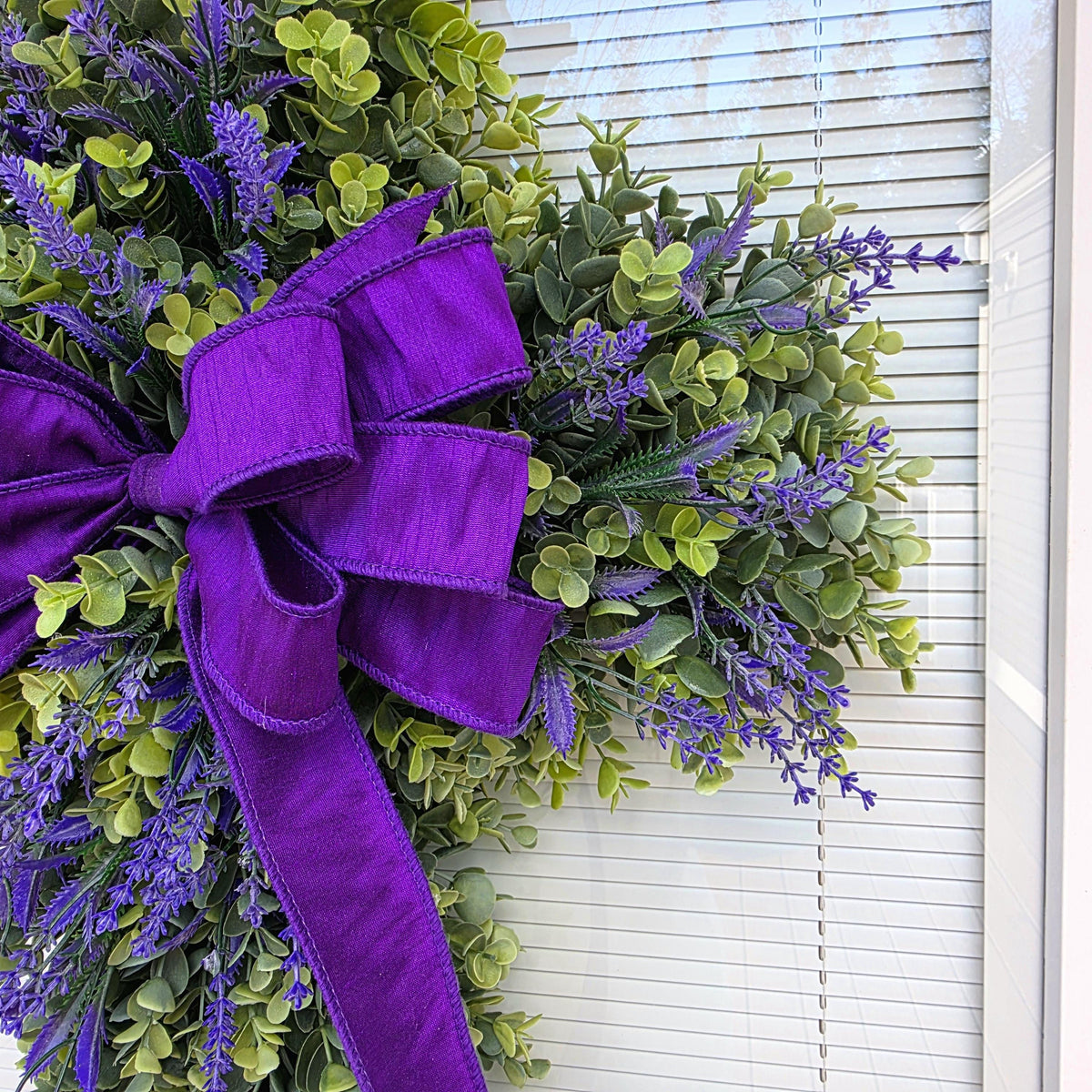 EASTER CROSS WREATH For Front Door, Double Door Wreaths, Memorial, Year Round, Religious Wall Decor, Christian Church, Christianity Gift