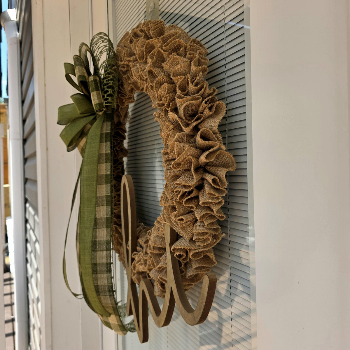 Hi Wreath For Front Door, Double Door Wreaths, Outdoor Spring Summer Fall Winter Porch Decor, Large Year Round Wreath, Decoration, Home Gift