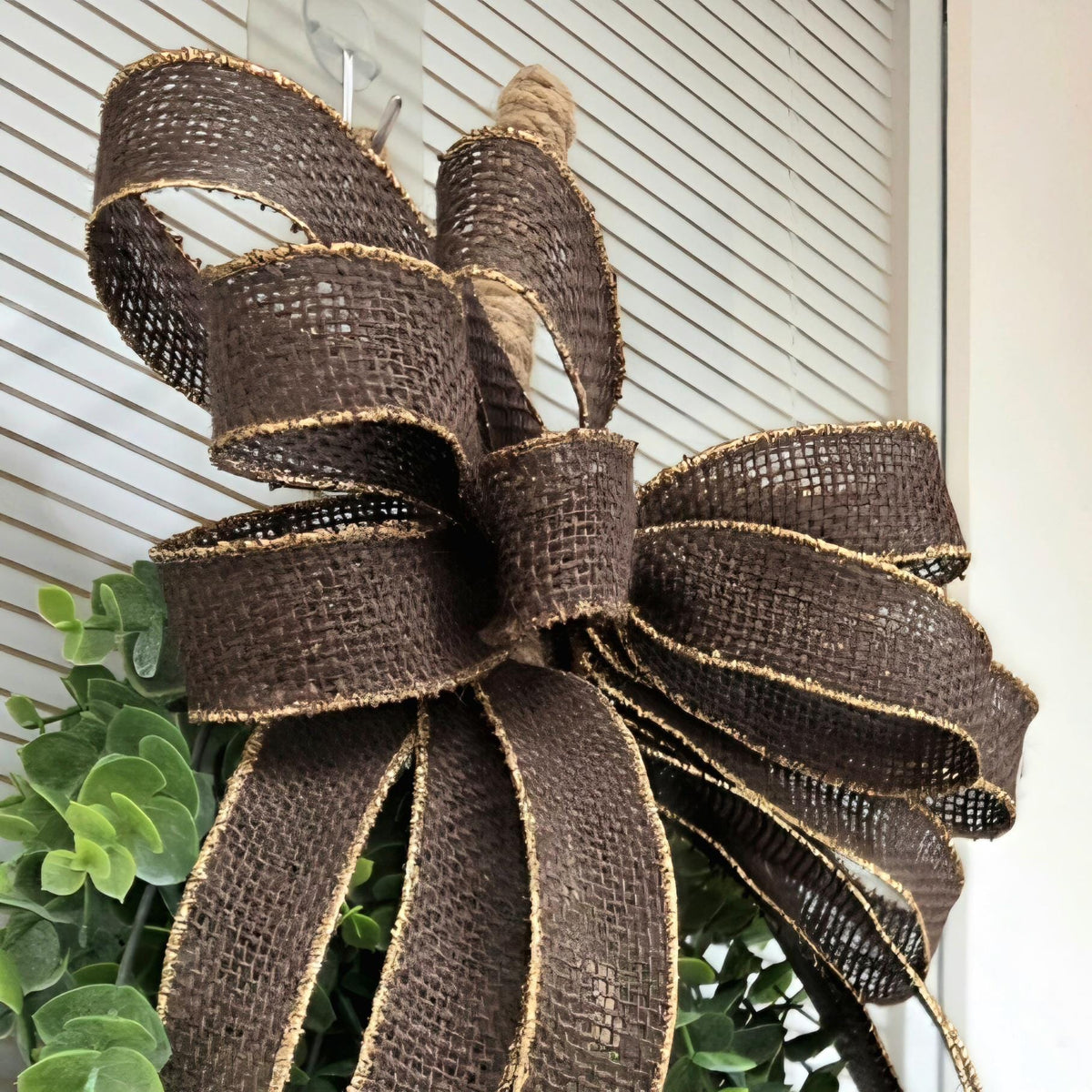 Front Door Wreath, Gold Bird Or Heart Bell Door Hanger, Double Door Wreaths, Farmhouse Porch Decor, Everyday Decor, Outdoor Wreath