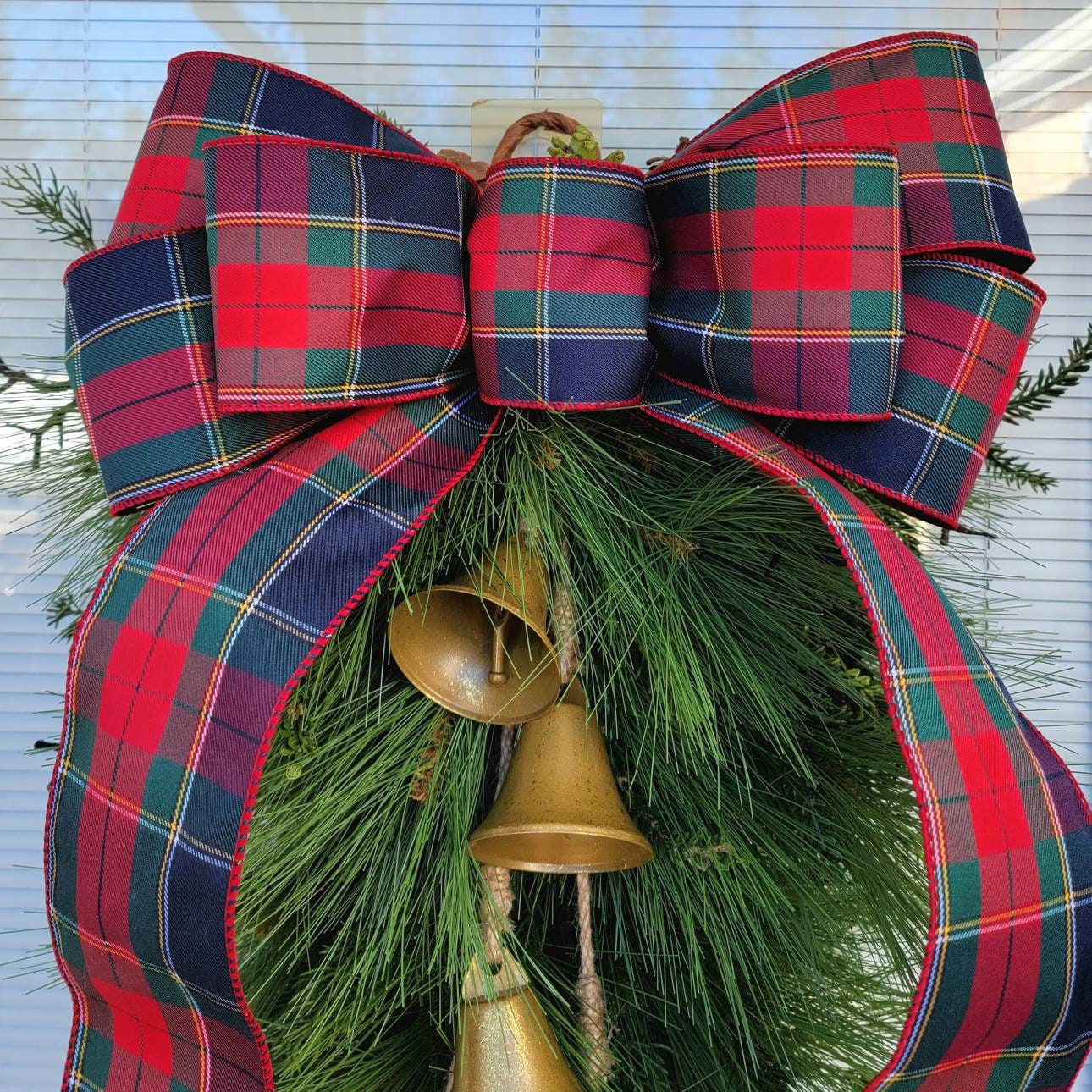 Grapevine Pine Holiday Wreath